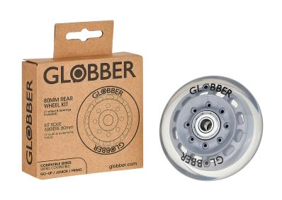 Запчастина до самокатів GLOBBER серій PRIMO/GOUP/JUNIOR Колесо задне  80мм DWT_538-008