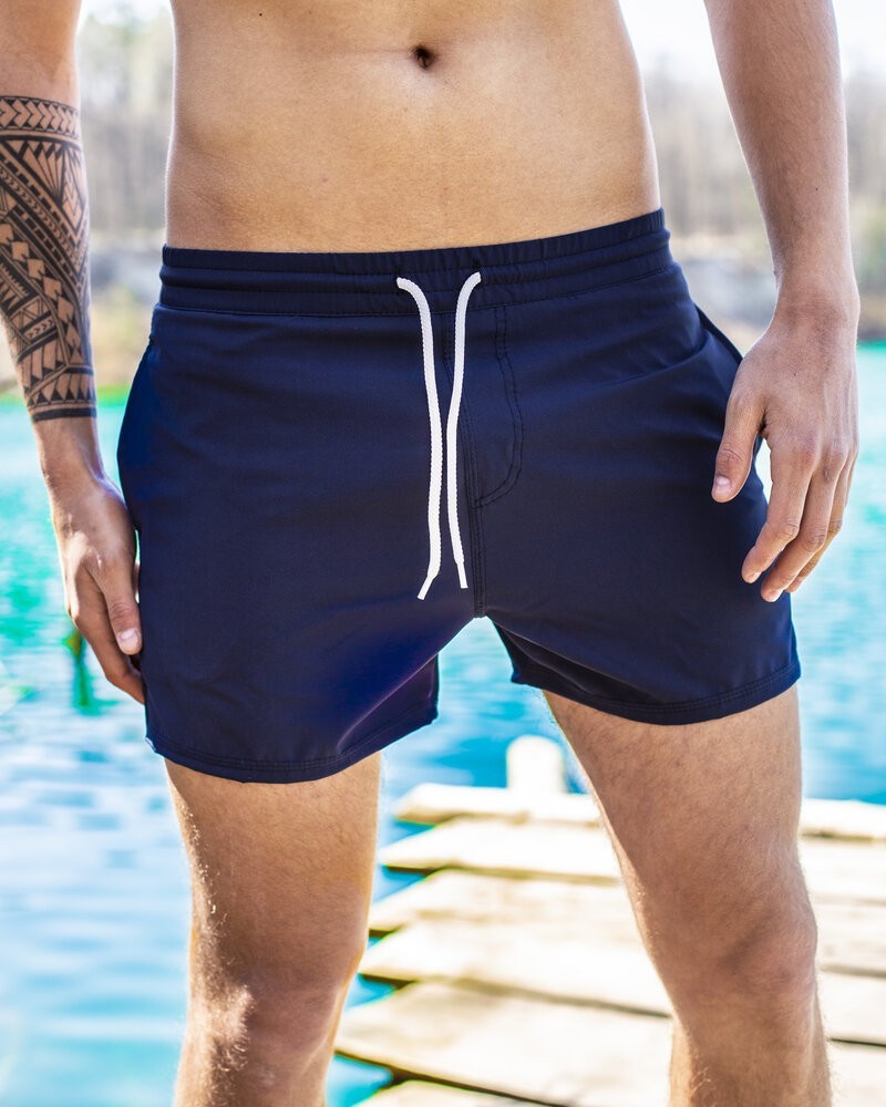 Плавальні шорти чоловічі темно-сині Pobedov Pool day BATAL POB_00000009155