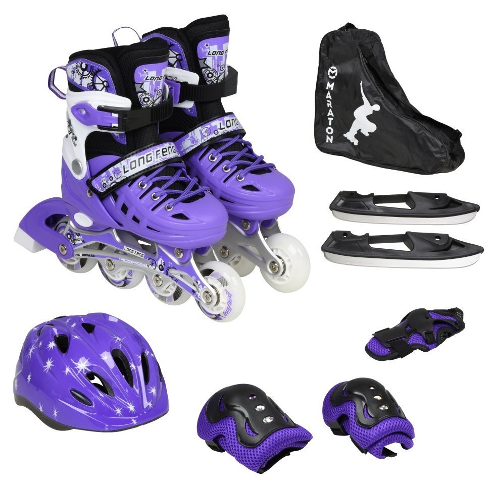 Набір 2in1 Maraton Ice S (31-34) purple (Purple) MRTN_3752