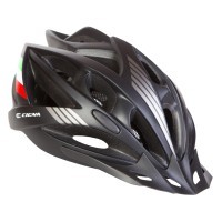 Шлем велосипедный с козырьком CIGNA WT-036 (Черный)