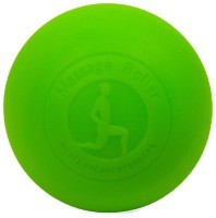 Массажный мячик EasyFit каучук 6.5 см салатовый