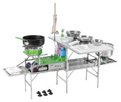 Кемпінгова портативна кухня із столом BRS-96