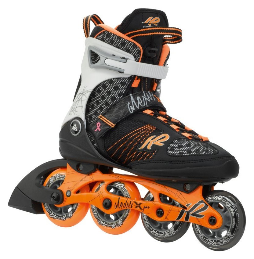 Роликові коньки для дорослих K2 ALEXIS X PRO W 38 (7.5US) 245мм Black/orange/white (3050101) O RCH_22503