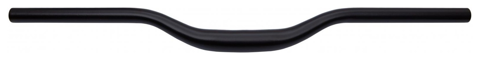 Кермо Сталь 31.8мм L 640 мм HongFu YL-004 підйом - 20-30мм загиб назад9° чорний Райзер HBA-207