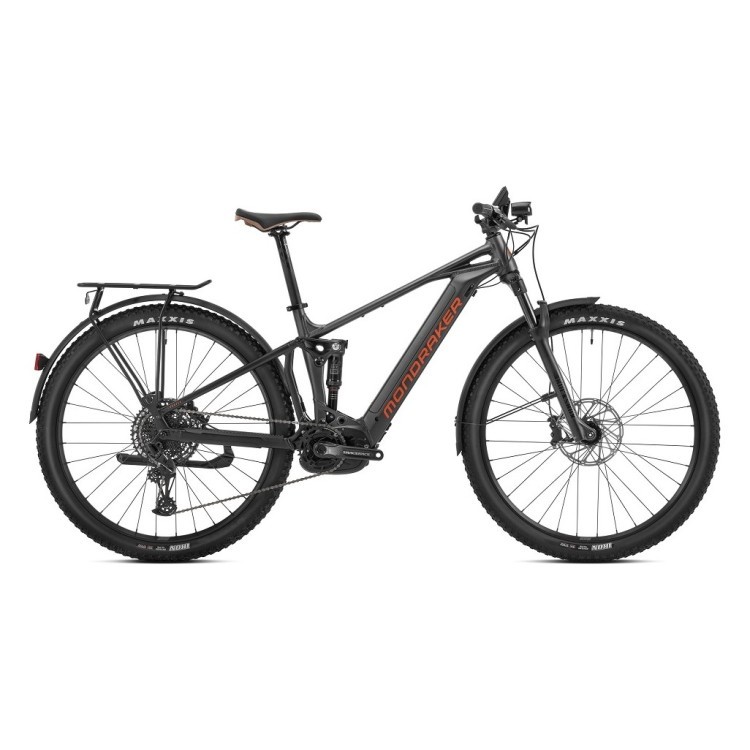 Електровелосипед MONDRAKER CHASER X 29" T-M, Graphite / Black / Orange (2023/2024) 10.23293