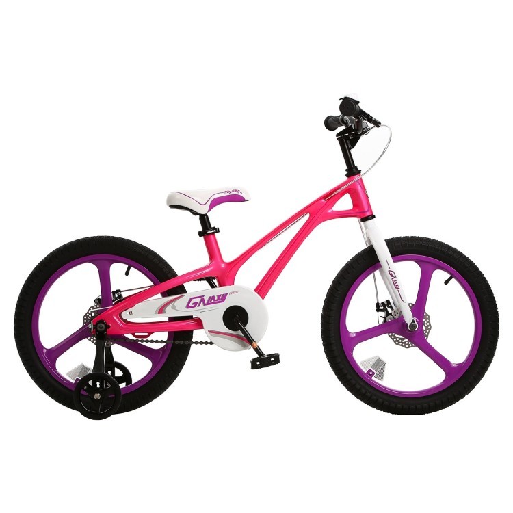 Велосипед RoyalBaby GALAXY FLEET PLUS MG 18", OFFICIAL UA, рожевий RB18-27 -PNK