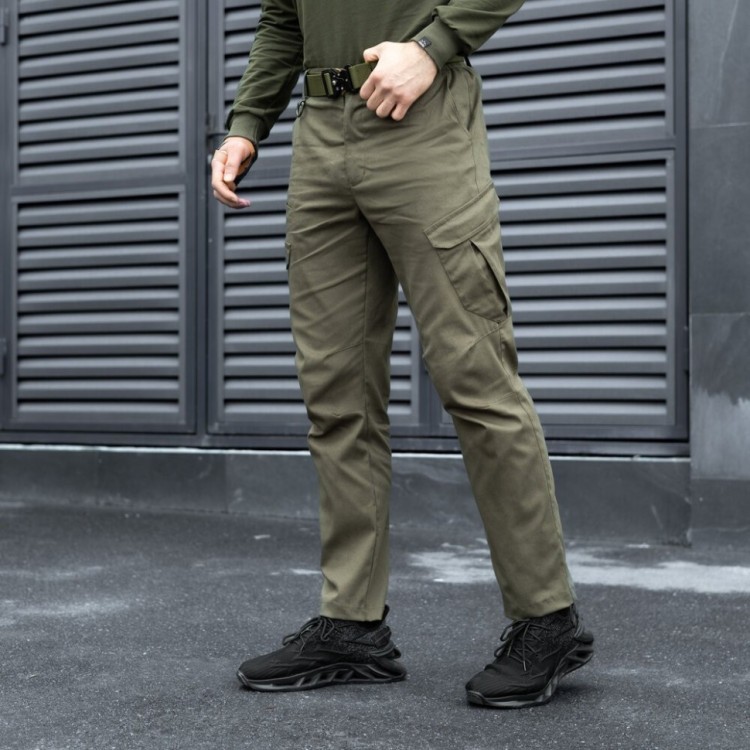 Тактичні весняні штани хакі 2XL Pobedov Tactical V2 POB_00000005116