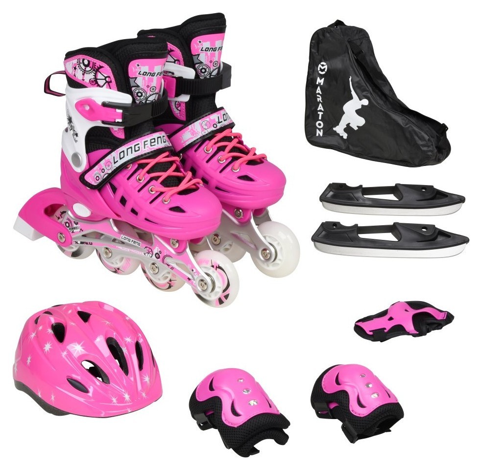 Набір 2in1 Maraton Ice S (31-34) pink (Pink) MRTN_3762