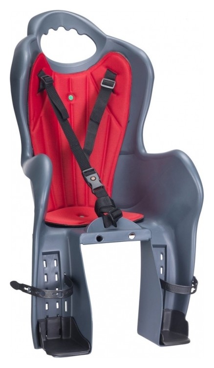 Крісло дитяче Elibas P HTP design на багажник темно-сірий CHR-007-1