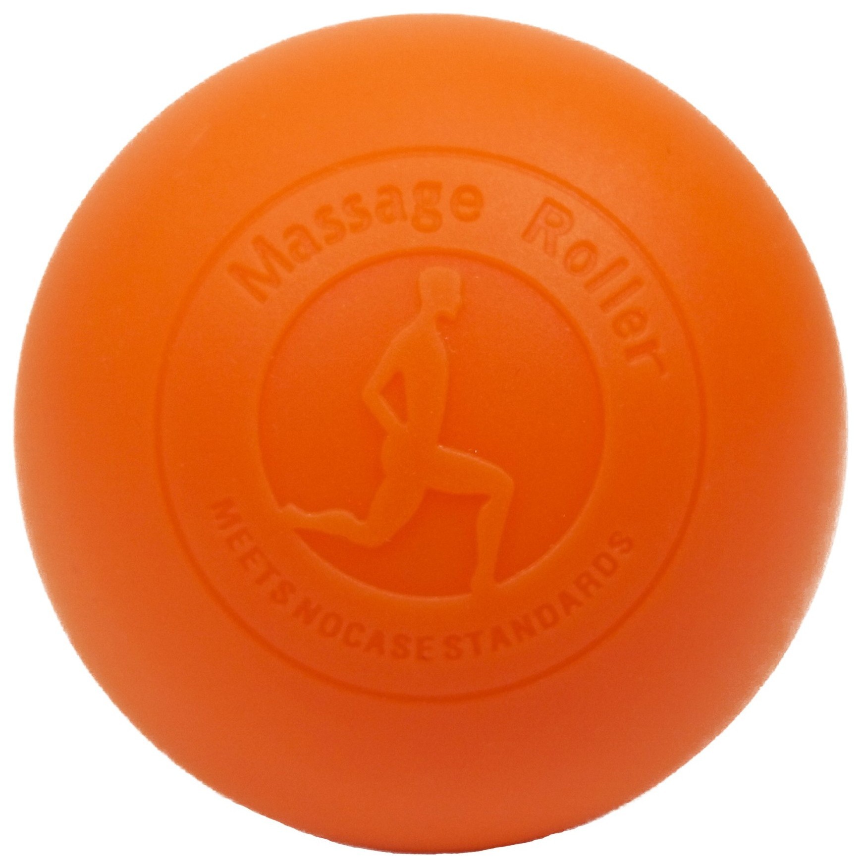 Массажный мячик EasyFit каучук 6.5 см оранжевый. EFIT_EF-2076-OR