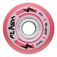 Micro колеса Flash 80 mm pink