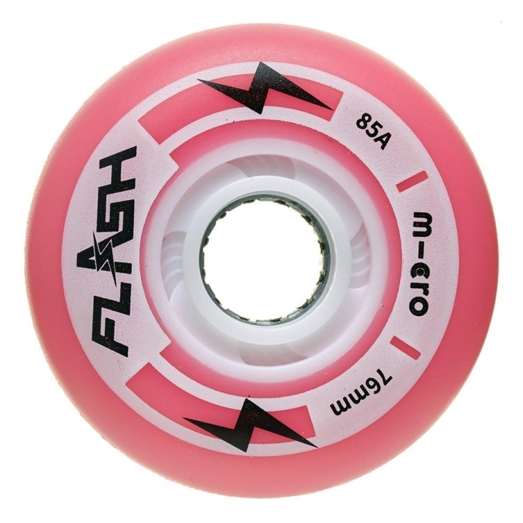 Micro колеса Flash 80 mm pink MSA-LWH-PK