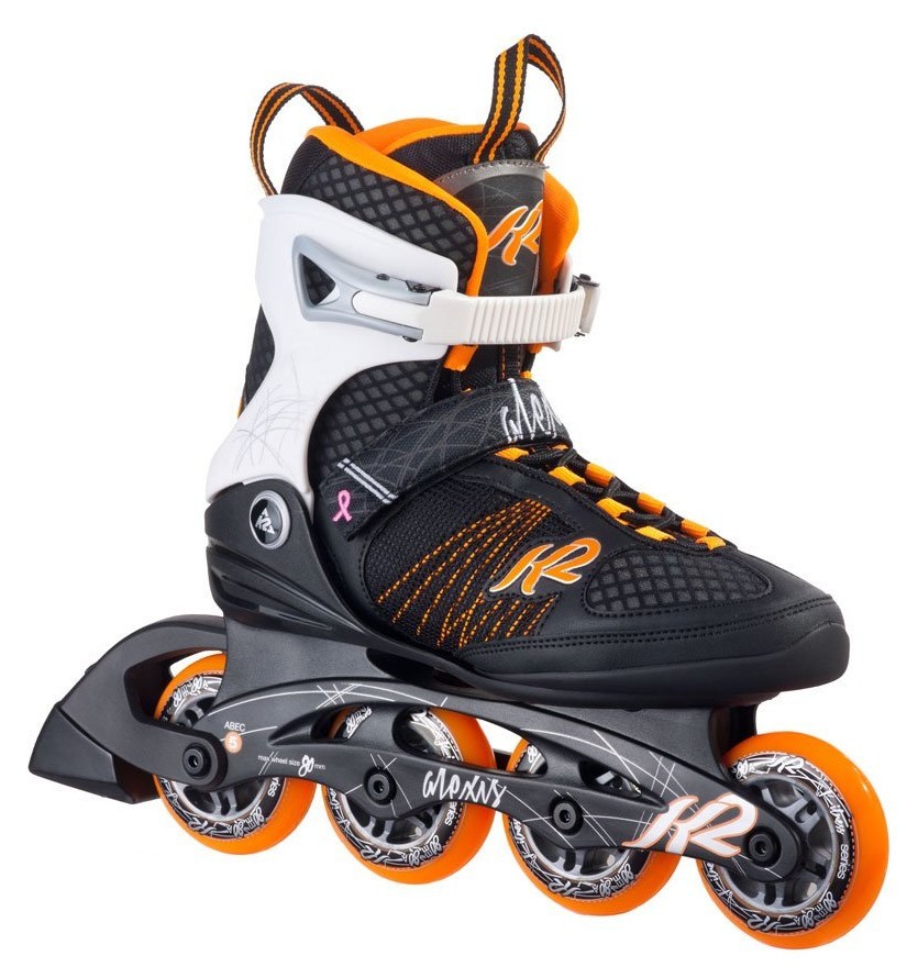 Роликові коньки для дорослих K2 ALEXIS 80 W 38 (7.5US) 245мм Black/orange/white (30A0104) RCH_22498
