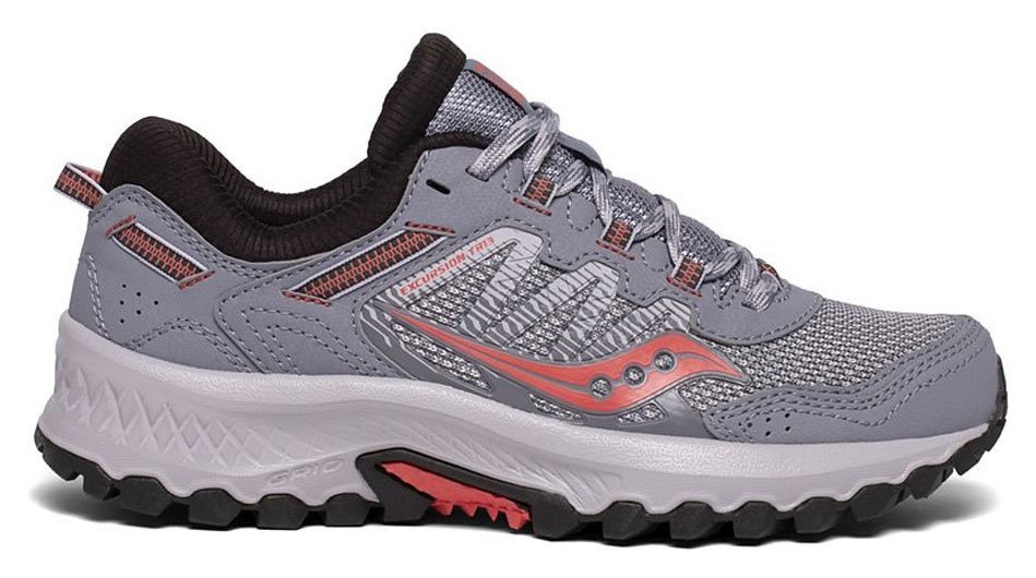 Кросівки жіночі для бігу Saucony EXCURSION TR13 W 39 (8.0US) Grey/coral (10524-5s) O RCH_13060