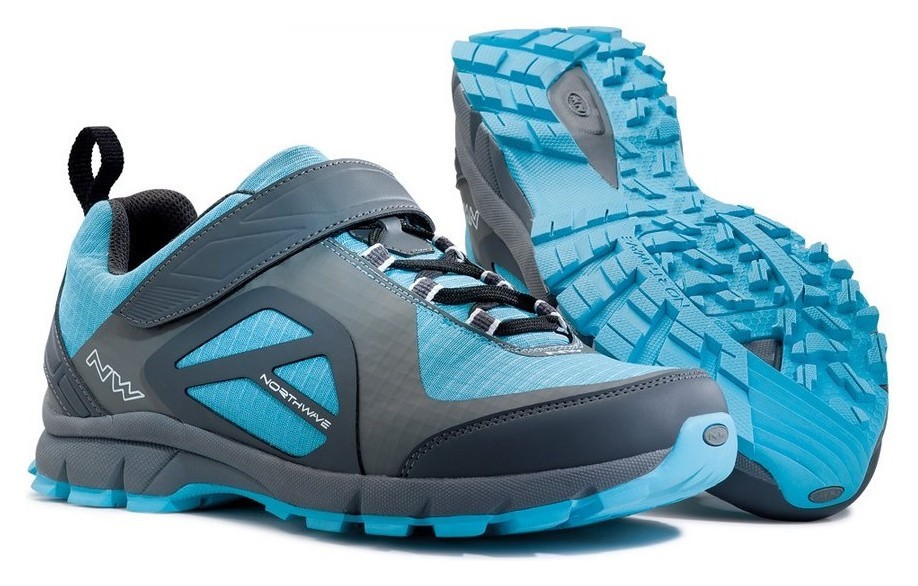 Туфли велосипедные Northwave ESCAPE WMN W 38 (7.5US) Anthra/blue (80153006 89) RCH_18489