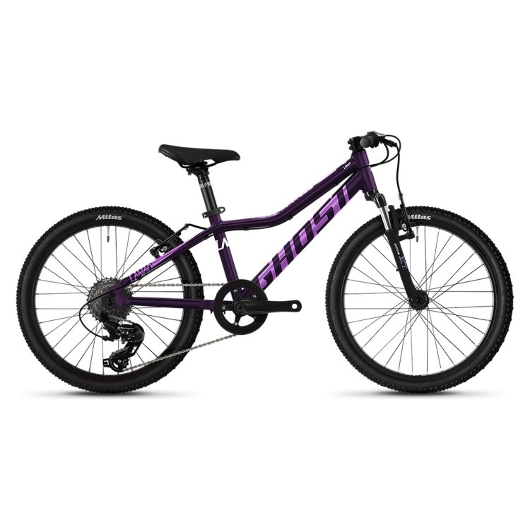 Велосипед Ghost Lanao 20 " AL W, фіолетовий, 2021 74LA1000