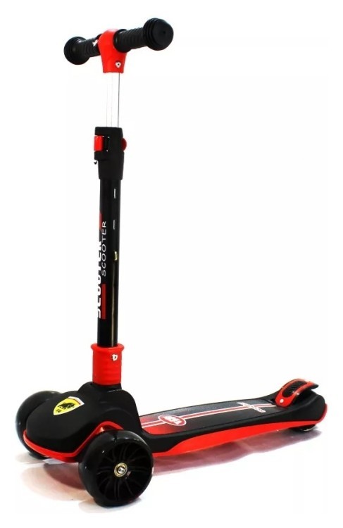 Самокат BAVAR SPORT МОД (916), черный BVR-SLF-916-BLCK