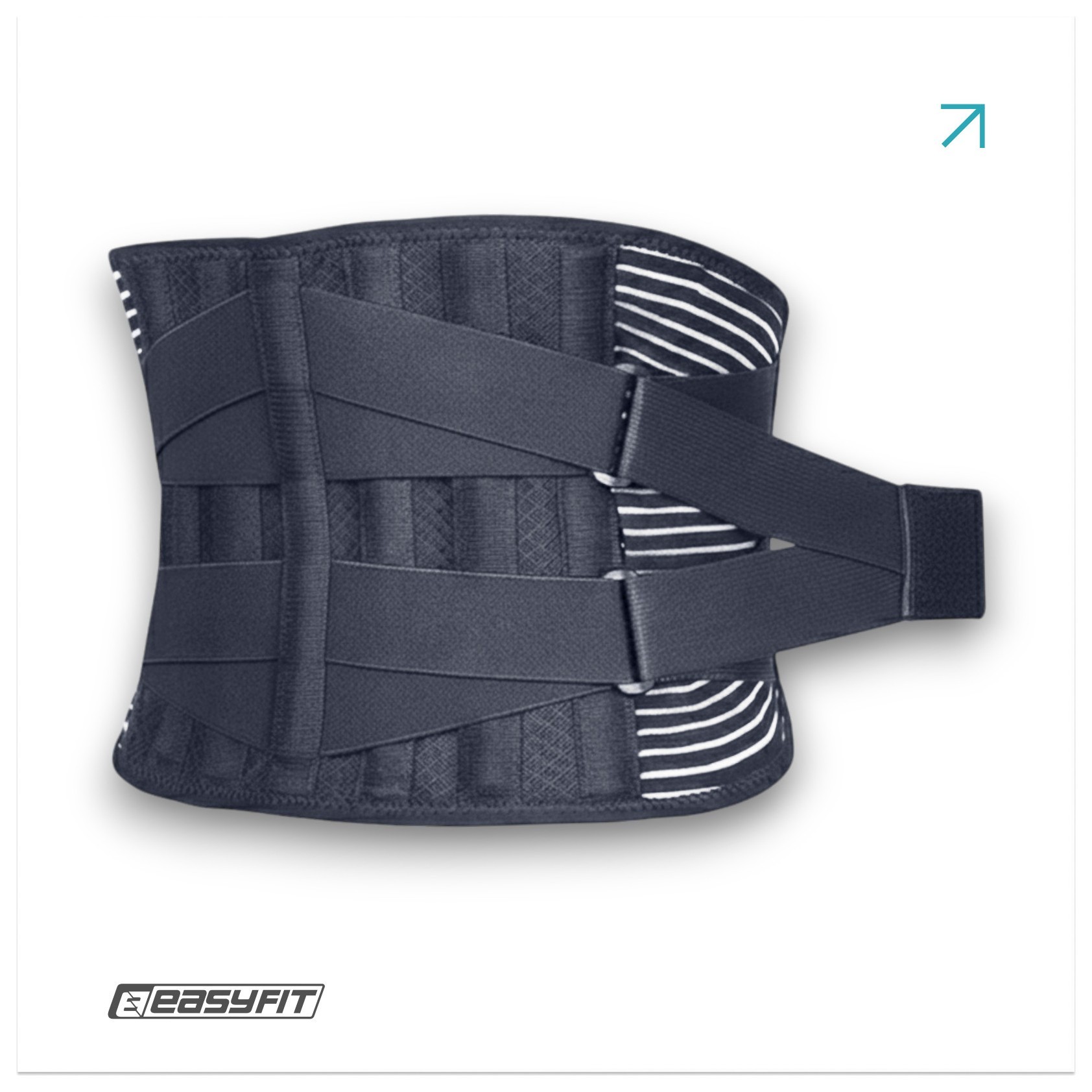 Пояс для спины с 4 ребрами жесткости EasyFit (M) EFIT_EF-0090-M