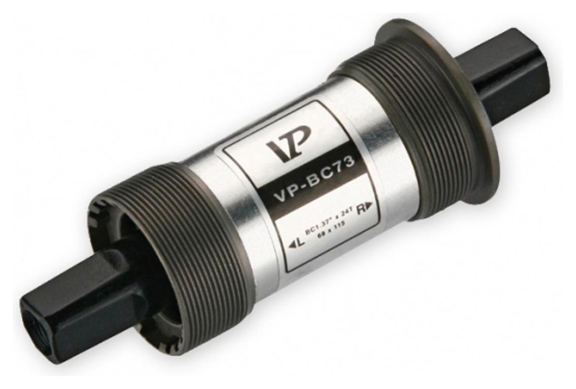 Картридж каретки 113мм  x 68 мм під квадрат VP VP-BC73 срiблястий з чорним BBC-045