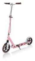 Самокат GLOBBER серії NL205 DELUXE, з ручним гальмом, пастельно-рожевий, 100кг, 8+