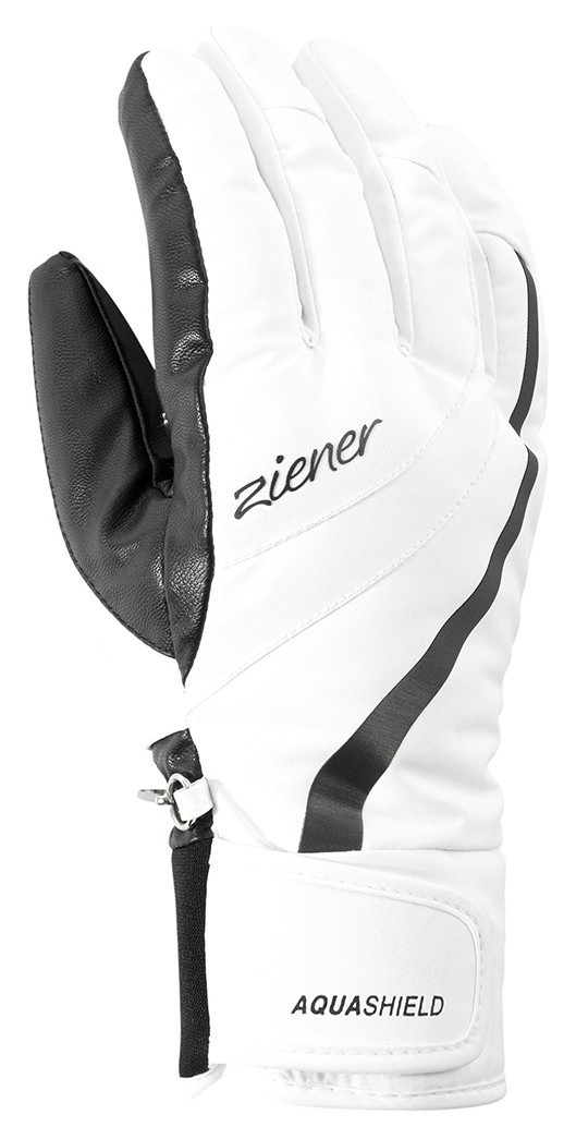 Ziener рукавички лижні Kitty W white 6 113012-01-6