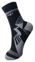 Носки для туризма Saxifraga FOOTER 43-46 Black/grey (SOSK21U1U)