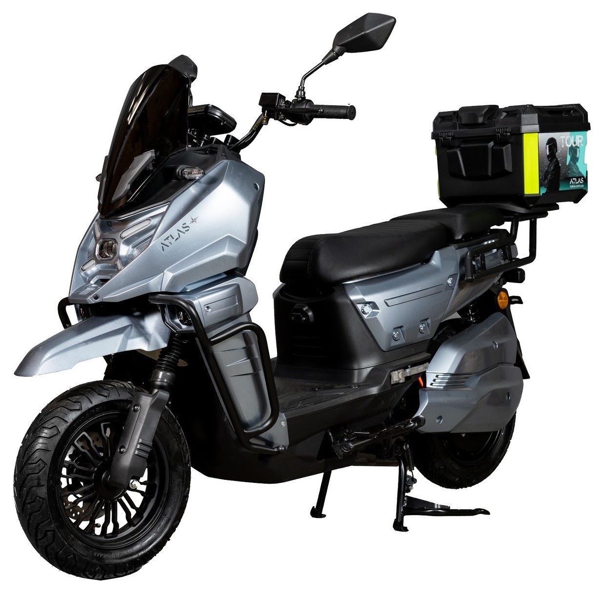 Електроскутер ATLAS Tour Box Plus 2500W Grey TOK_3187