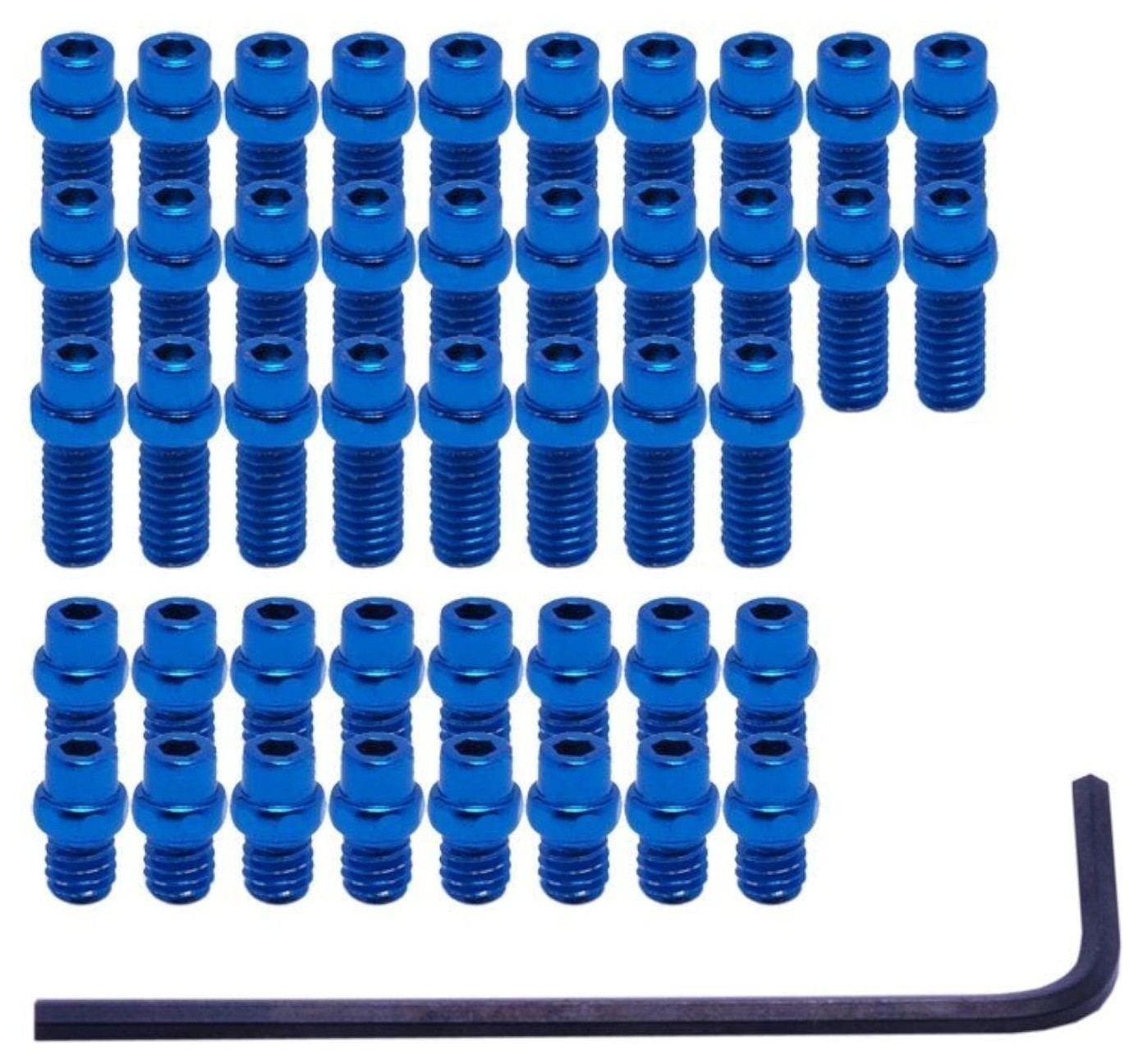 Шипи для педалей DMR Flip Pin Set For Vault Pedal 44pcs BLue OBOD_DMR-PIN-VAULT-B