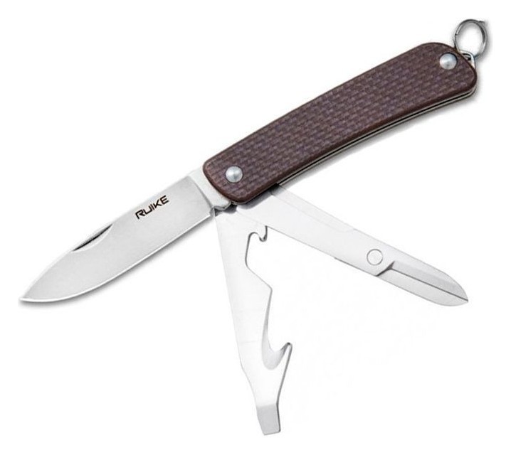 Багатофункціональний ніж Ruike Criterion Collection S31 коричневий FNR_S31-N