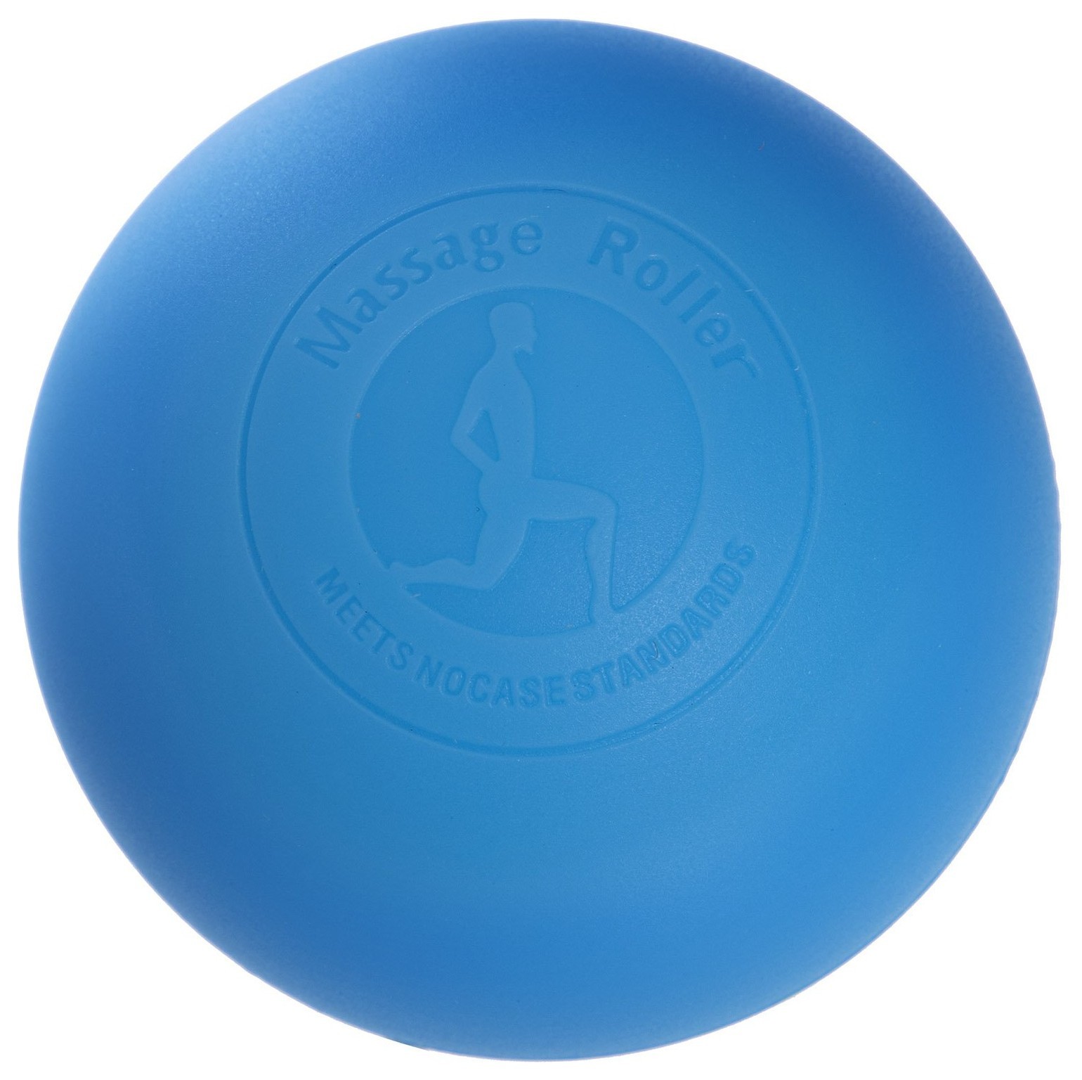 Масажний м'ячик EasyFit каучук 6.5 см синій EFIT_EF-2076-BL