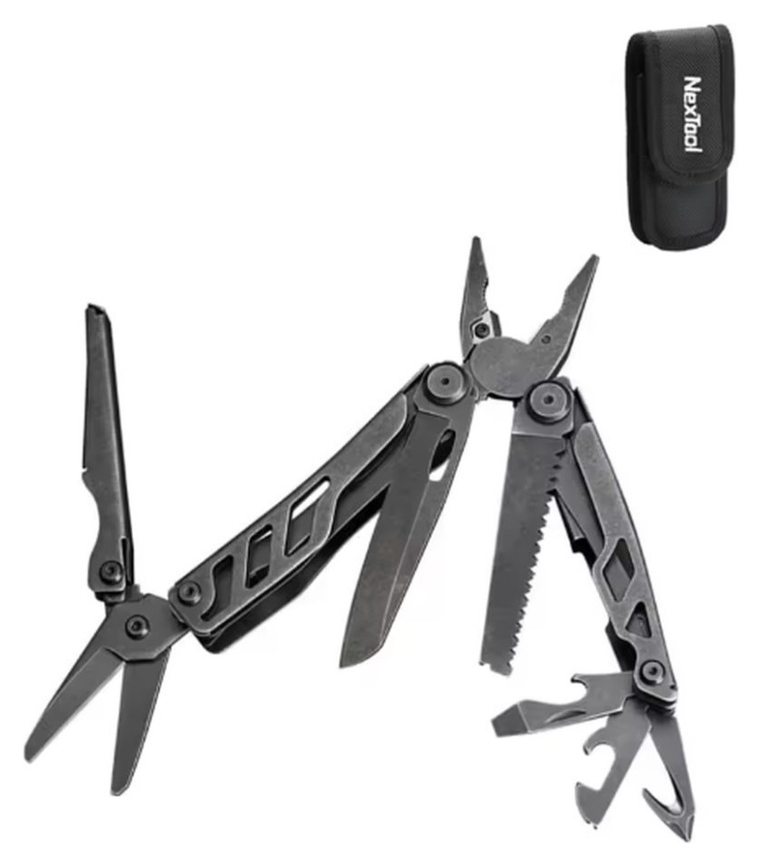 Мультитул NexTool Flagship Pro, чорний FNR_NE20120