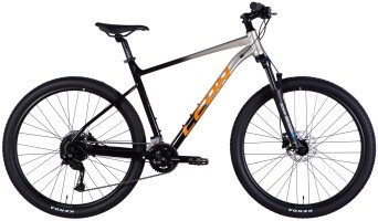 Велосипед AL 27,5" Leon XC 80 HDD рама-20" срiблястий з чорним 2025