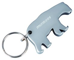 Munkees 3488 брелок-відкривачка Little Bear grey