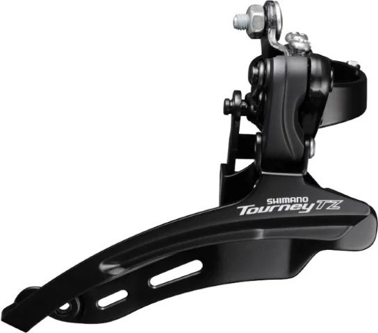 Перемикач перед. верхній хомут н/тяга  max-48T под трубу 31,8мм чорний SHIMANO FD-TZ510 DERF-146