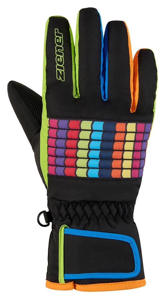 Ziener рукавички лижні Lamil Jr black 3 115015-12-3