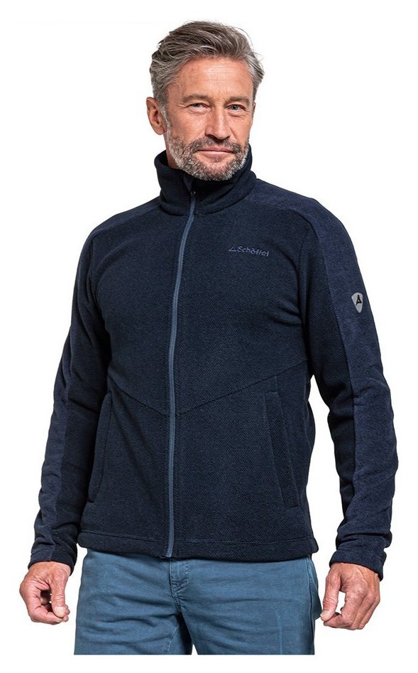 Кофта флісова чоловіча Schoeffel FLEECE JACKET PIZ NAIR M 54 Navy blazer 8820 (10-23383-WRH) RCH_17531