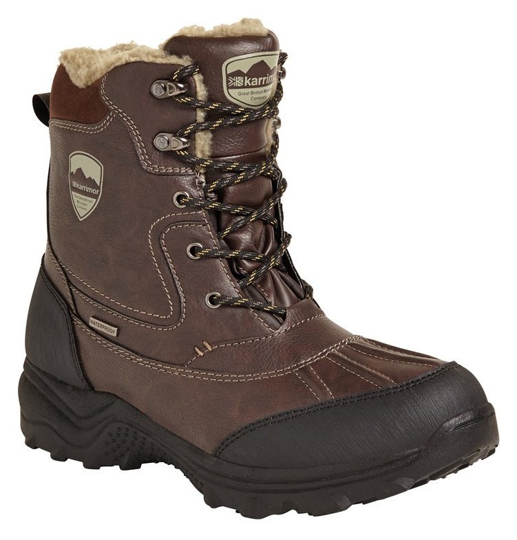 Ботинки мужские зимние Karrimor SNOW CASUAL 3 WEATHERTITE M 45 (11.0UK) Brown (K815-BRN)-WRH RCH_12533