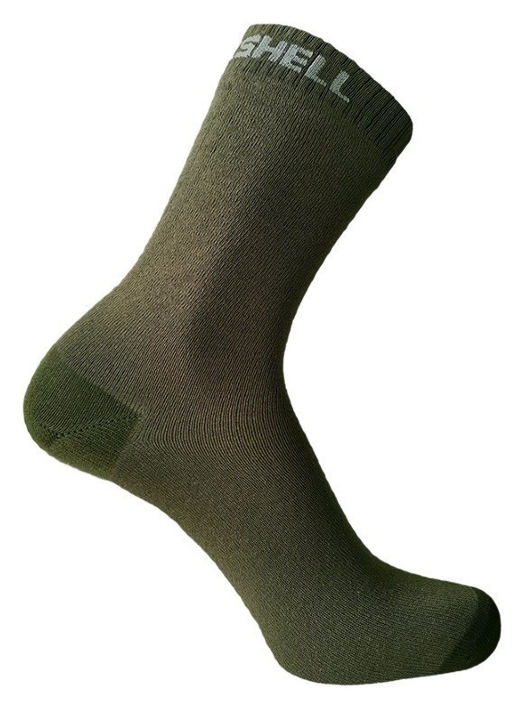 Шкарпетки водонепроникні Dexshell Ultra Thin Crew OG, р-р L, хакі FNR_DS683OGL