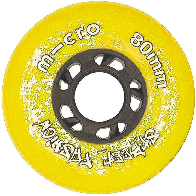 Колеса Micro MT Plus 80 mm yellow MSA-MTWH-YL
