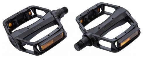 Педалі Алюмiнiй 112.5*105мм BRAVVOS YX-44X чорний