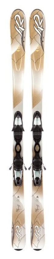 Ліжі гірські комплект K2 Supersmooth+MOD 10.0 ER3 139см Beige/white (1020108.122.1+1021012.122.1) RCH_17735