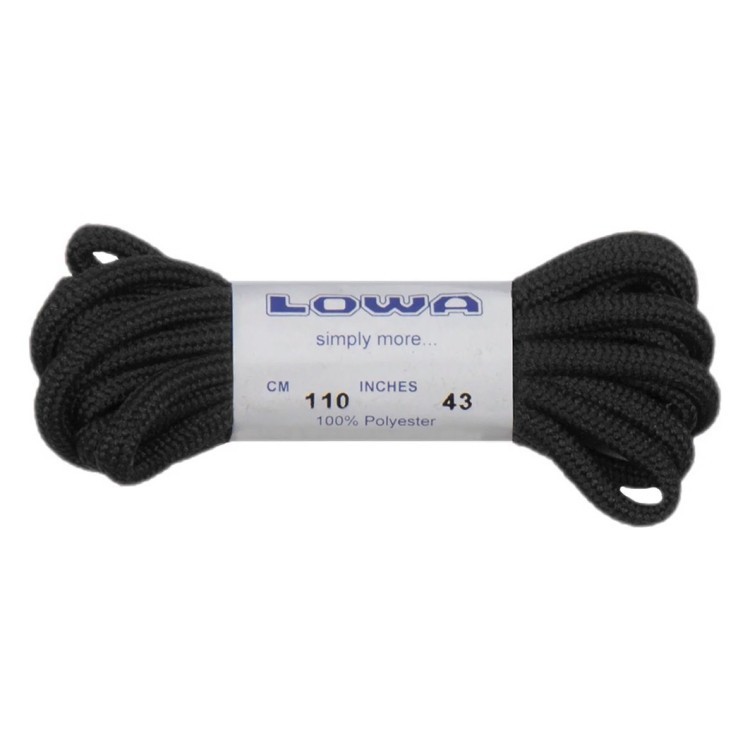 LOWA шнурки ATC Lo 110 cm black-black 830586-0999