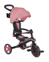 Велосипед детский GLOBBER серии EXPLORER TRIKE FOLDABLE 4в1, розовый, до 20кг, 3 колеса