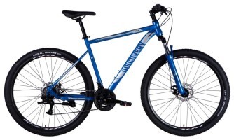 Велосипед ST 29" Discovery TREK DD FR рама-21" синьо-сріблястий 2025