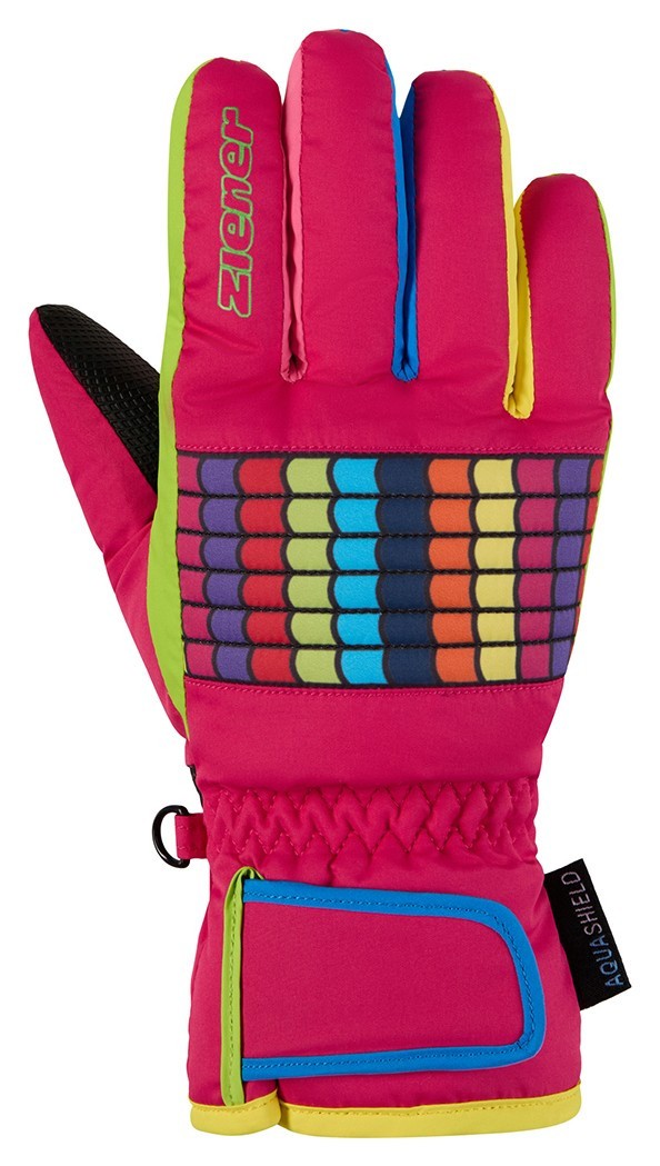 Ziener рукавички лижні Lamil Jr pop pink 3 115015-766-3