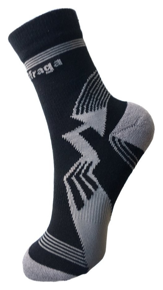 Носки для туризму Saxifraga FOOTER 35-38 Black/grey (SOSK21U1U) RCH_19136