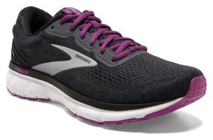 Кроссовки женские Brooks TRACE W 37.5 (6.5US) 021 Ebony/black/wood violet (1203511B021)