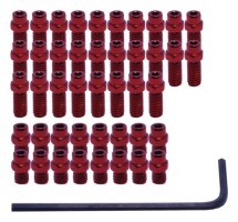 Шипи для педалей DMR Flip Pin Set For Vault Pedal 44pcs Red