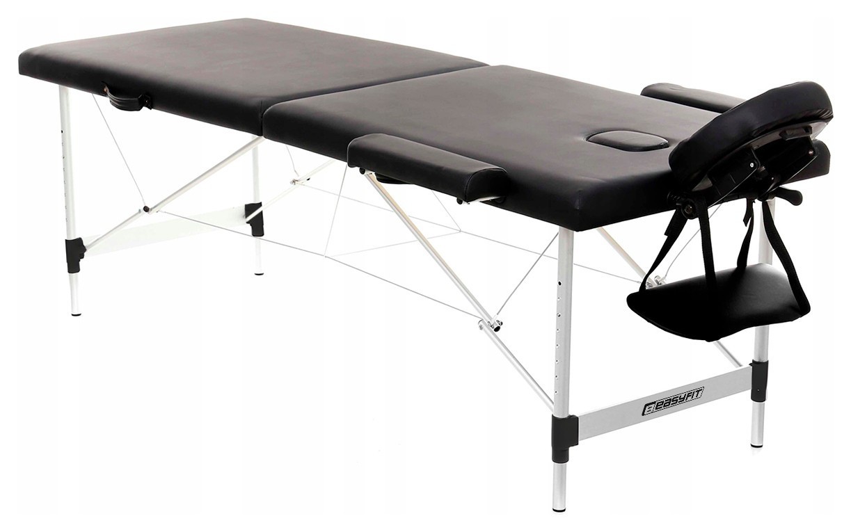 Массажный стол EasyFit ZenRest-2 кушетка складная Черная с чехлом EFIT_EF-2216-70