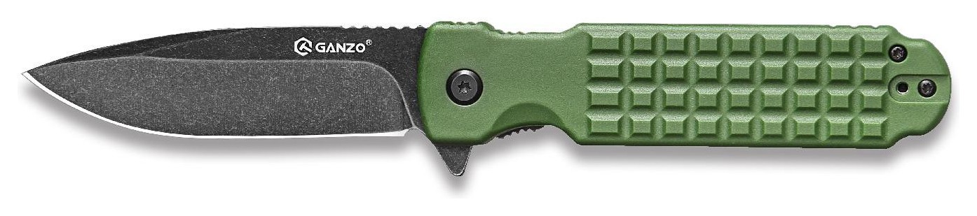 Ніж складаний Ganzo G627-GR зелений FNR_G627-GR